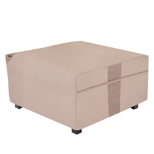 Modern Leisure Monterey Square Fire Pit Table Cover, 42 in. Square x 22 in. H, Beige 2913 - main